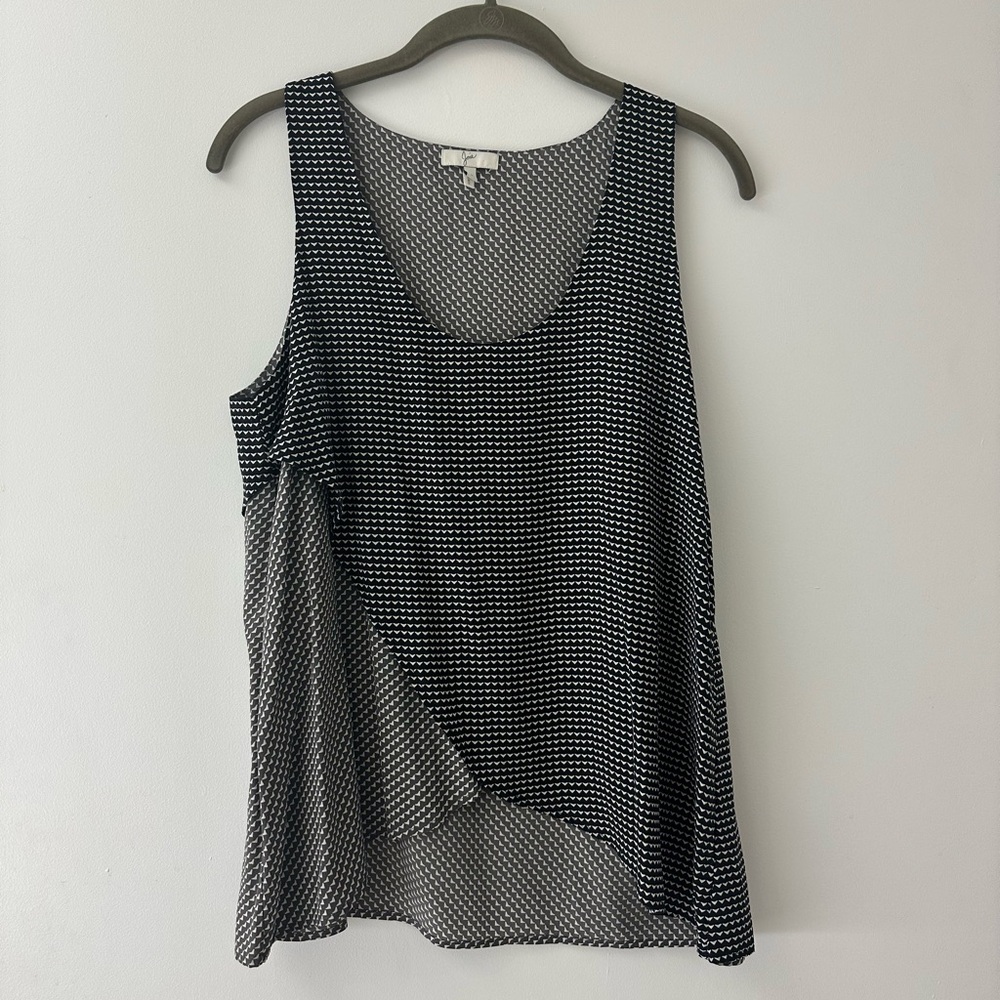 Joie asymmetrical sleeveless top